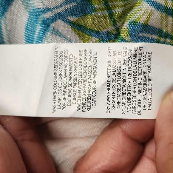 ATMOSPHERE Tropical Floral Off shoulder Cinched Tie Waist Maxi Dress Size 6 - Picture 13 of 16